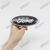 Autoaufkleber Ford 14,7 cm Frontgrill Logo Aufkleber Mit Verklemmtem Fuß Logo Aufkleber Für Fute Focus mk2 mk3 Fiesta mk7 Ranger Mondeo