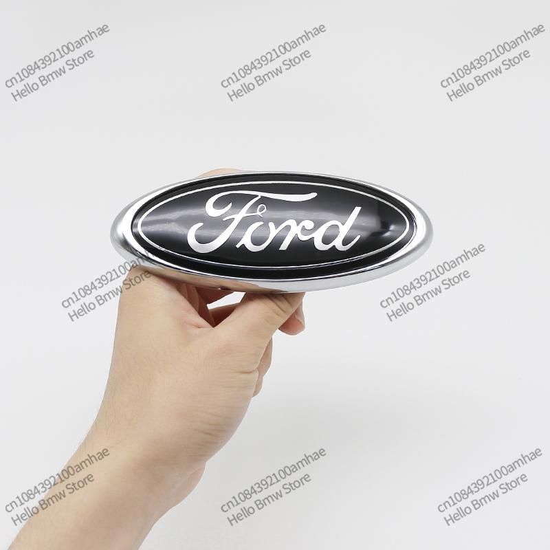 Autoaufkleber Ford 14,7 cm Frontgrill Logo Aufkleber Mit Verklemmtem Fuß Logo Aufkleber Für Fute Focus mk2 mk3 Fiesta mk7 Ranger Mondeo