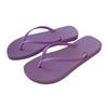 Fashion Summer New Korean Flat Flip-flops Female Couple Simple Solid Color Pinch Beach Slippers