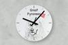 Pyrenean Mountain Dog, Great Pyrenees – Wall clock with a dog, shelf clock with a print | Art-Dog