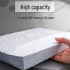 A4 Transparent Snap Button File Bag - Waterproof Test Paper Storage & Archive Folder for Students and Office Supplies