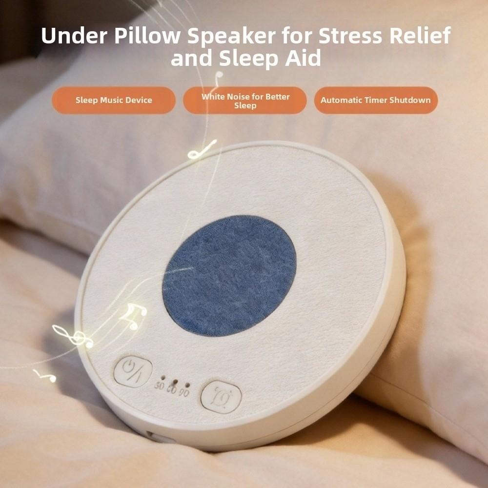 Bluetooth 5.4 Sleep Aid Speaker Ultra-Thin White Noise Machine Home Use