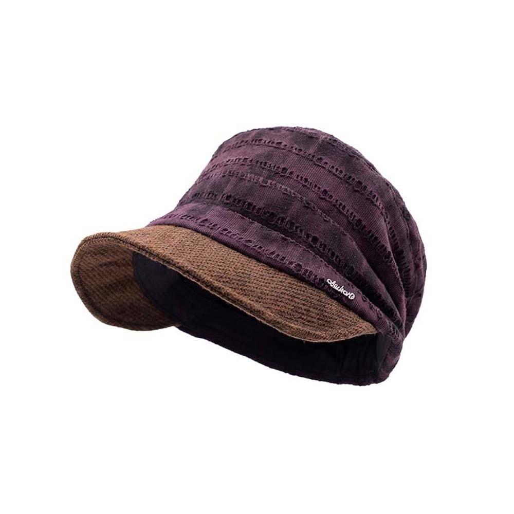 Vintage Plaid Newsboy Cap Warm Visor Beret Cap Baker Boy Hat Checked Slouchy Hat Travel