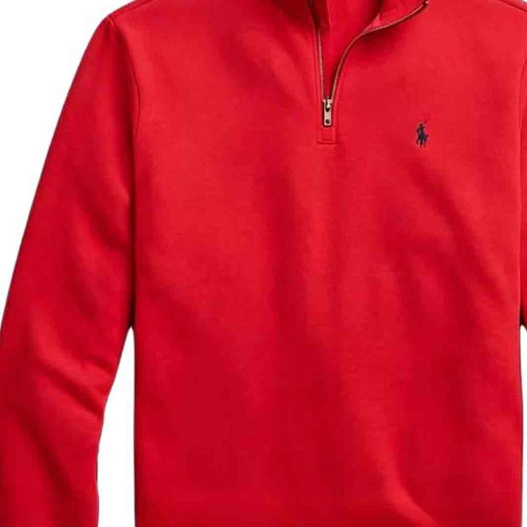 Polo Ralph Lauren Solid Color Half-Zip Fleece Long Sleeve Sweatshirt Men Sweatshirts 710962519-004