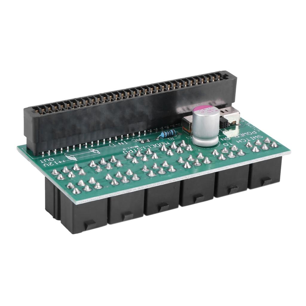 Breakout Board 1600W for ETH ZEC Mining Server Power Supply Adapter GPU PSU 10x6Pin Hub for BTC Mining