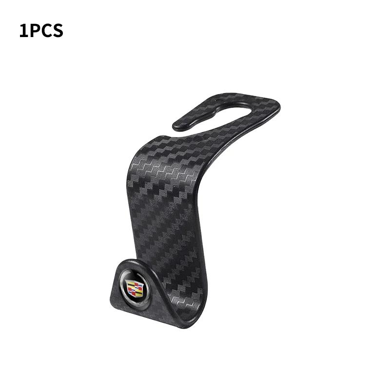 

1/2/4pcs Car Seat Back Hook Interior Portable Hanger for Cadillac ATS CTS DTS STS SLS SLR XLR BLS Seville Escalade Tiburon CT6