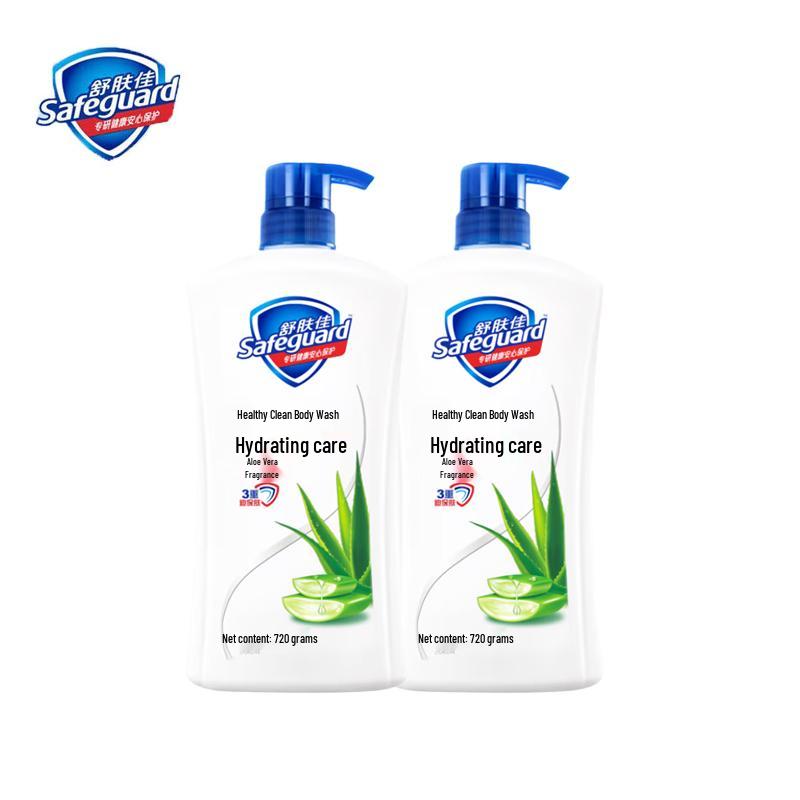 Гель для душа Safeguard с алоэ, увлажняющий