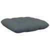 Seat Cushions VIANEN 4 pcs. 100percent  Polyester Blue 50 x 50 x 12 cm