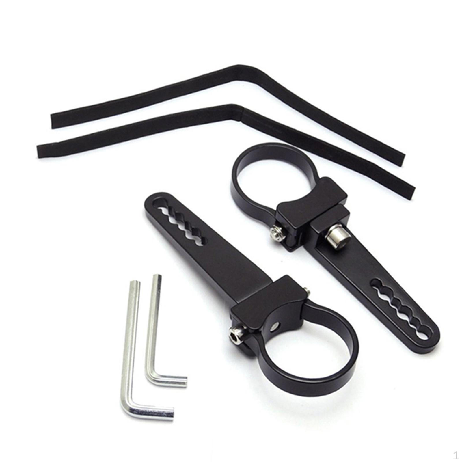 

2 шт. 1 Bull Bar Защитные хомуты для трубчатых каркасов Универсальные кронштейны для крепления светильников для куба