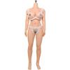 AIEK Figure Seamless Modified Breast Female Body Makeup 2 Hole Rooted Pubic Compatible with TBLeague 1/6 Ultra-Flexible Body, Body, + Details, Hair,