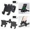 Bicycles Motorcycle Phone Stand Aluminum Alloys Handlebar Bike Phone Mount Universals Phone Mount Clip Enduring
