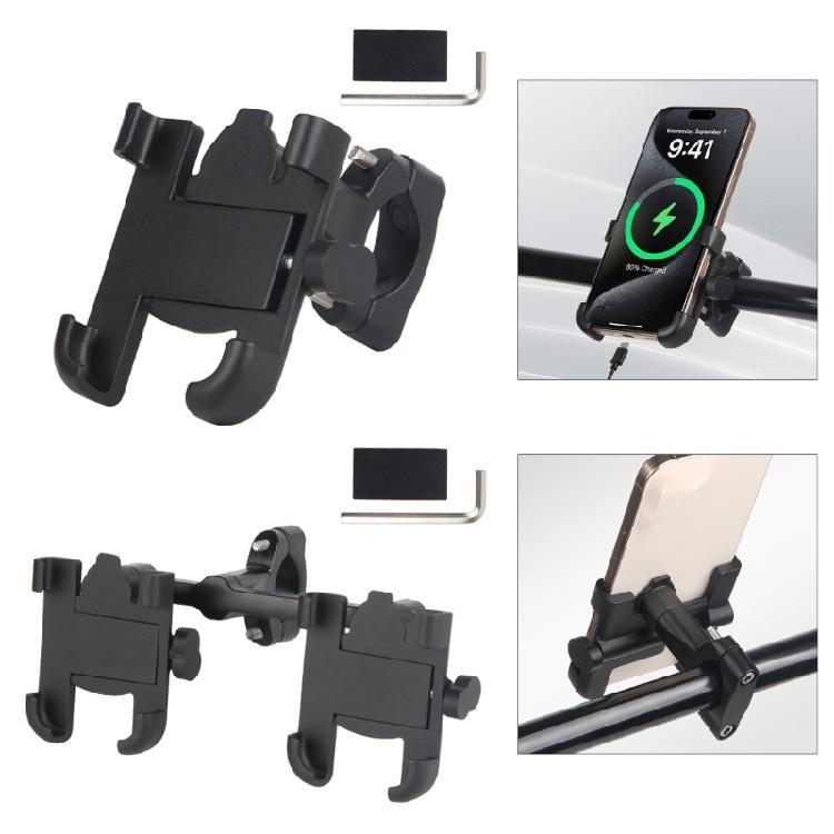 Bicycles Motorcycle Phone Stand Aluminum Alloys Handlebar Bike Phone Mount Universals Phone Mount Clip Enduring
