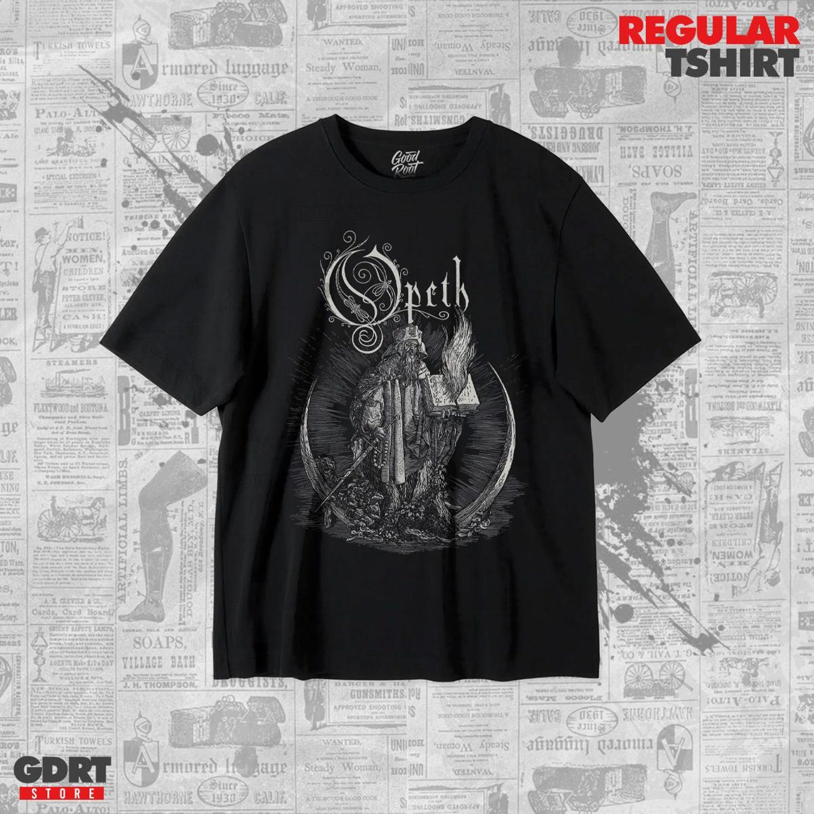 Opeth T shirt - The Candlelight Years Albums - Unisex Heavy Shirt S