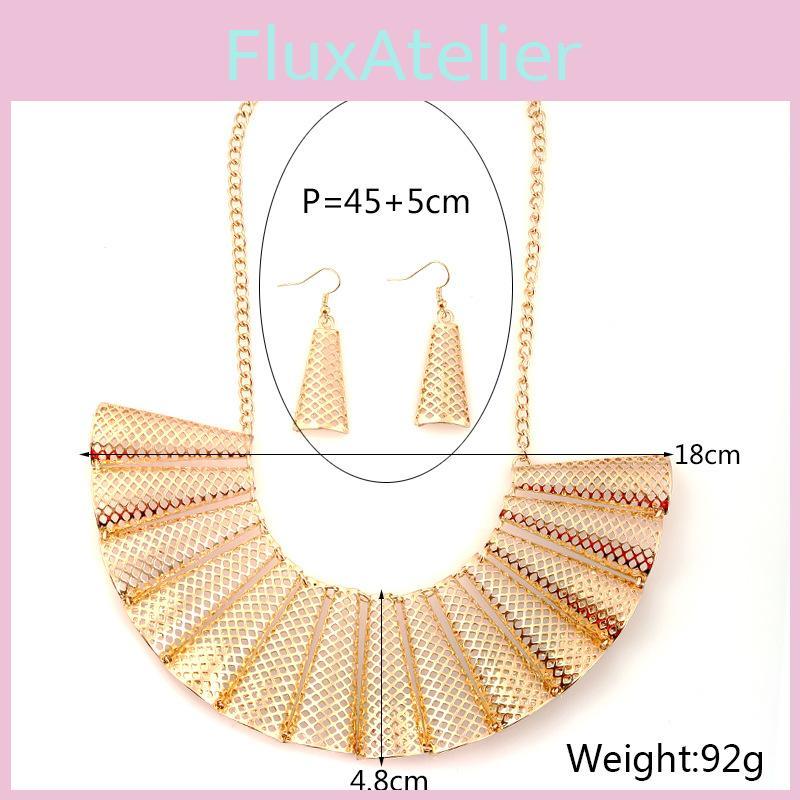 Geometric Alloy Pendant Necklace With Electroplating For Women And Men