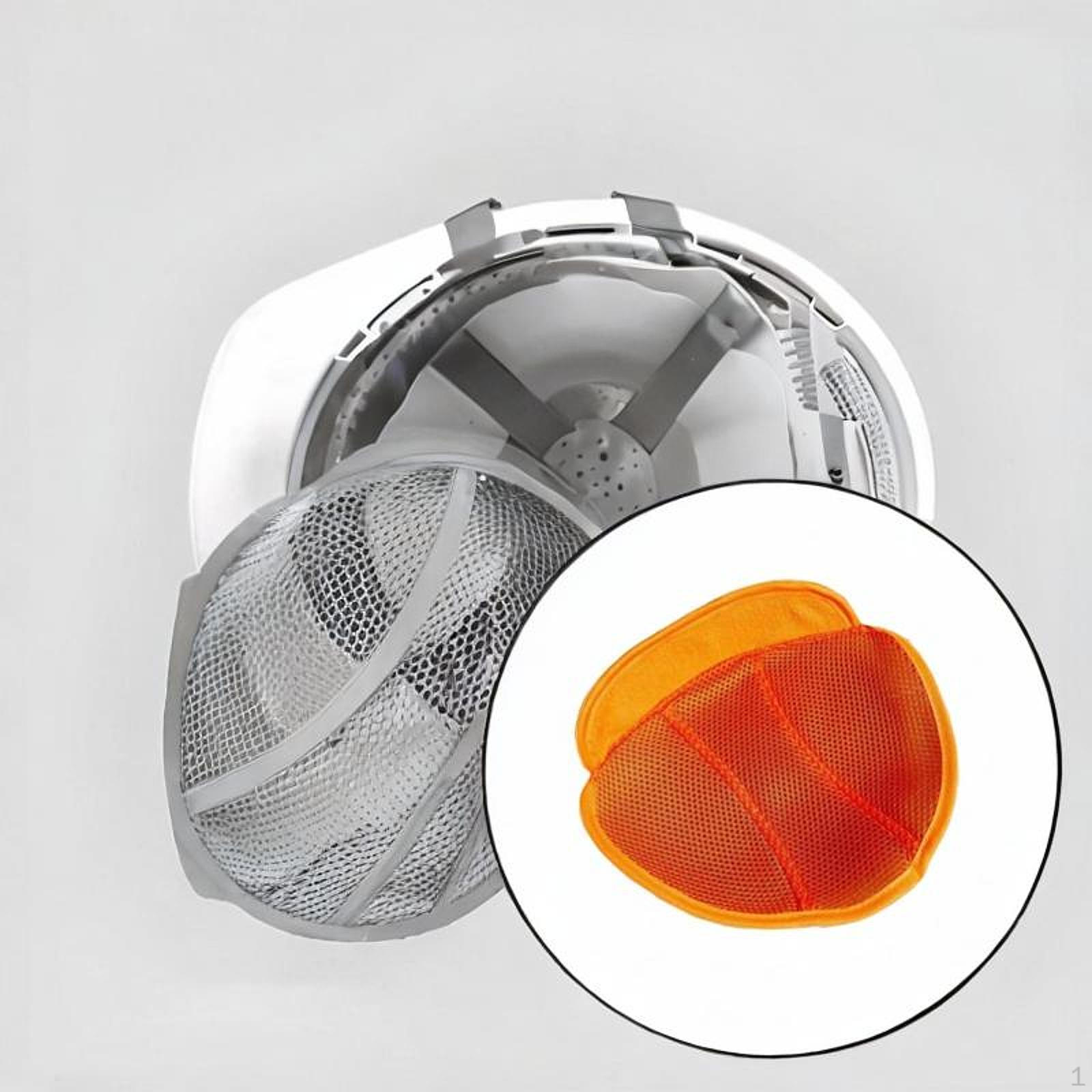 

Helmet Liner, Sweat Absorbing Pad, Washable Helmets, Cooling Pad for Welding Places, Easy to оранжевый