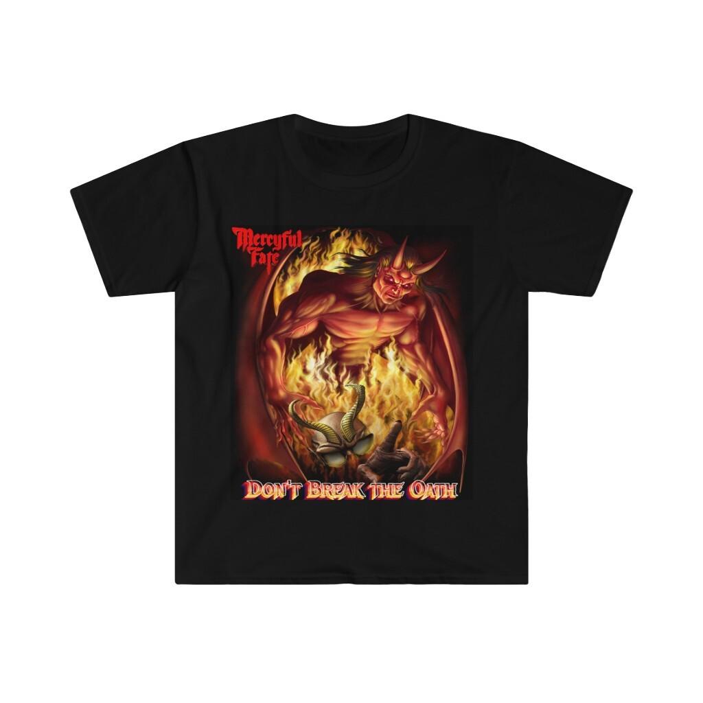 Soft Cotton T-Shirt Mens Womens Tees Top. King Diamond. Mercyful Fate. Don t Break the Oath 3XL