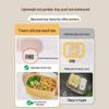 Silicone Microwaveable Divided Lunch Box