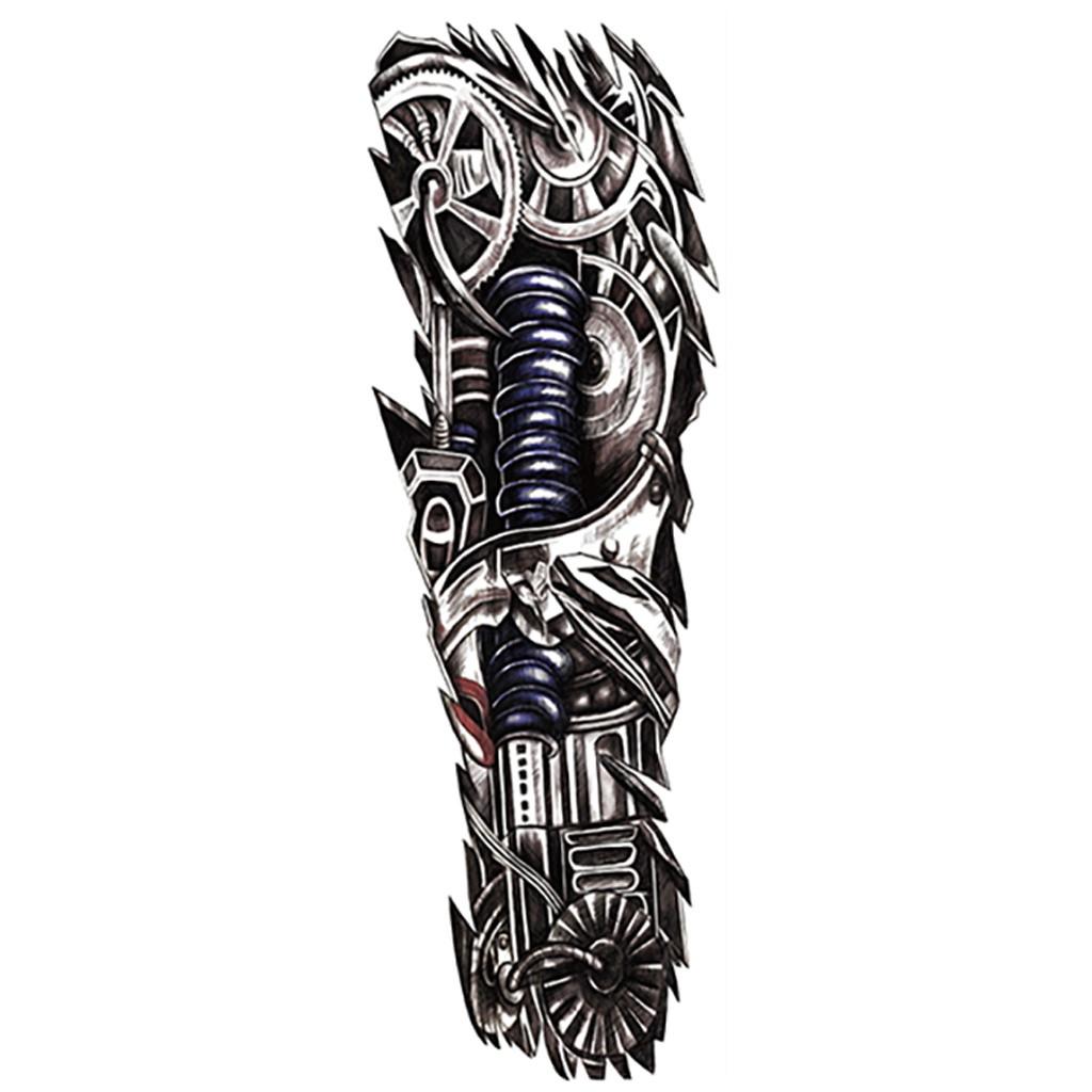 Různé styly dočasných nálepek na ruce Body Art Cool zdobení těla 