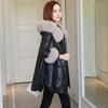 New Leather Down Cotton Clothes Women's Coat Medium and Long Imitation Sheepskin Clothes Women's Loose Thickened Fur