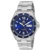 Men's "Mako II" Japanese Automatic/Manual Stainless Steel 200m Dive Watch, Blue.