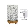 Ultrasonic Air Humidifier 100ml Timing Function Aroma Diffuser Hollowed-out Tree Humidifier Room Scent Diffuser with LED Lights