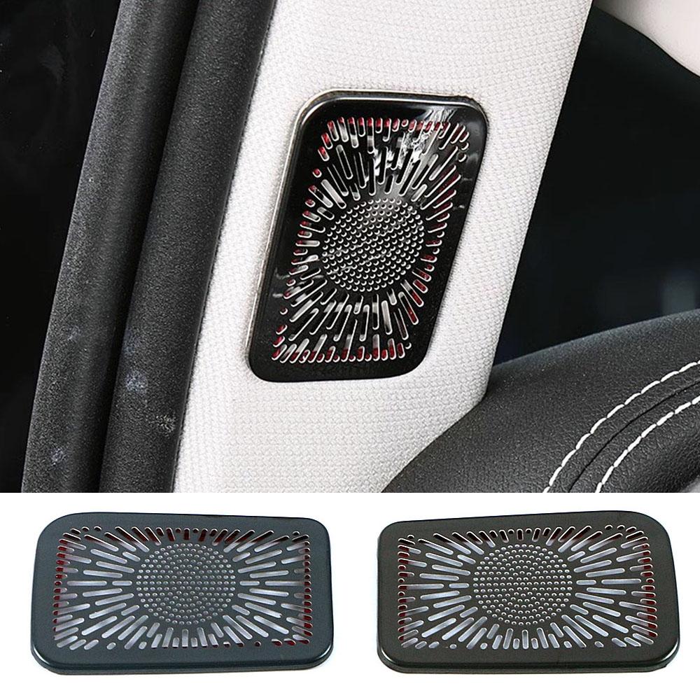 

Для GWM Tank 300 2024 2024 аксессуары автомобильный дверной динамик крышка отделка передний чтение звук клаксон анти удар нержавеющая сталь крышка