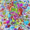8Sheets/set Q Dinosaurs Kids Rewards Sticker Puffy Bubble KidsToys Stickers