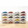 Transparent 1:64 Model Cars Display Box 8 Grids Dustproof Storage Box Wall Mounted Acrylic Display Rack for Hotwheels Cars