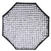 120cm Octagonal Softbox with Grid for Photography and Live Streaming - Rongbao Mount