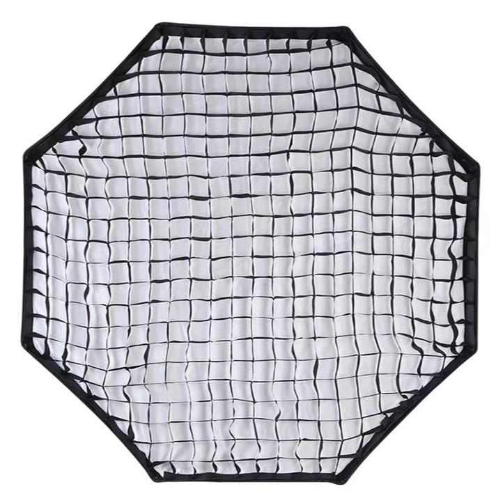 120cm Octagonal Softbox with Grid for Photography and Live Streaming - Rongbao Mount