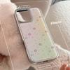 Smudge Small Flowers Suitable for 16 Apple 15pro Max Mobile Phone Case Iphone 14 Drop Glue 13 Small Fresh Huawei