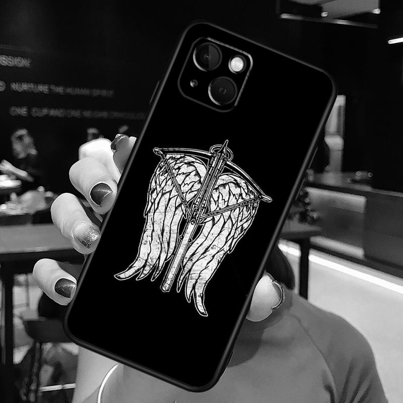 The Walking Dead Phone Case For iPhone 16 Pro Max 14 13 12 11 15 Pro Max Plus 12 13 Mini XR 16e Funda Cover