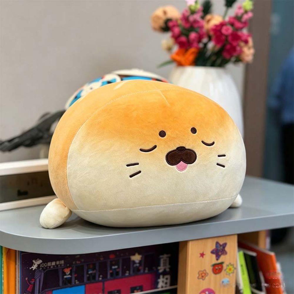 Very Soft Bread Seal Plush Toy Filled Marine Animal Plush Toy Bread Seal Doll Birthday Gifts