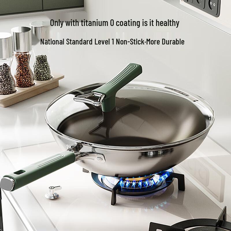 DUMIK Titanium Shield 30cm Wok