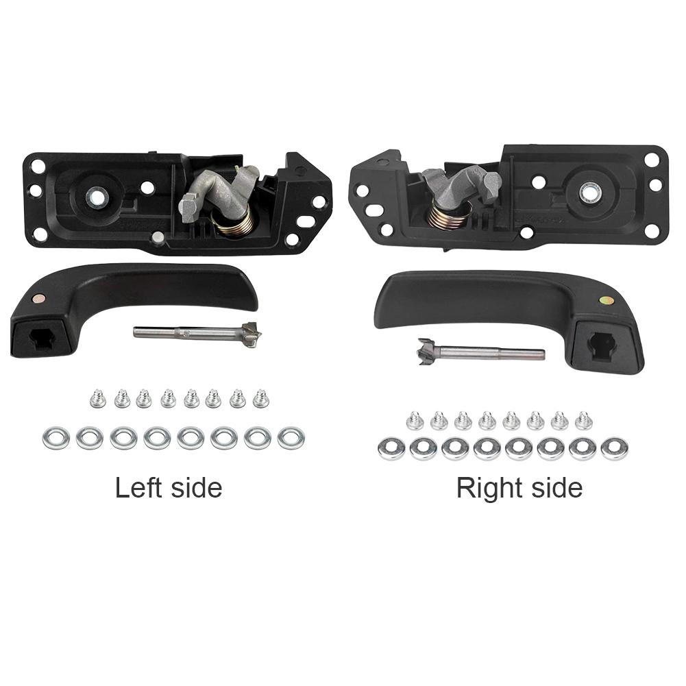 Door Handle Repair Kit Interior Inside Car Interior Door Handle Repair Kit Left Right for Chevy Silverado 1500 2500 2007-2013