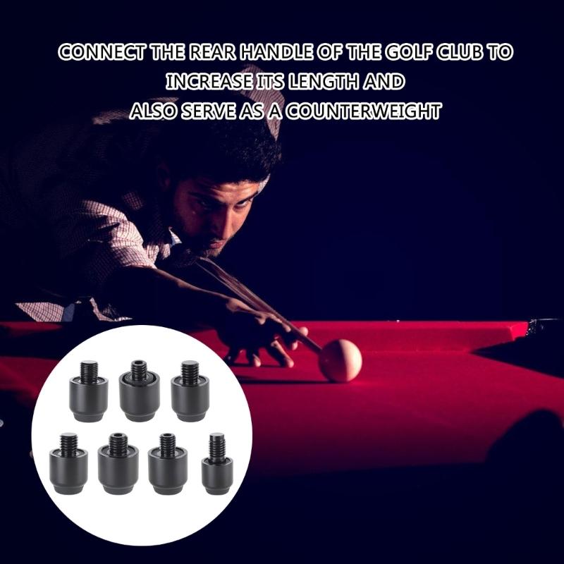 Solide Pool Queue Verlängerung Billard Pool Queue Verlängerung für Mezz Queue Billardzubehör