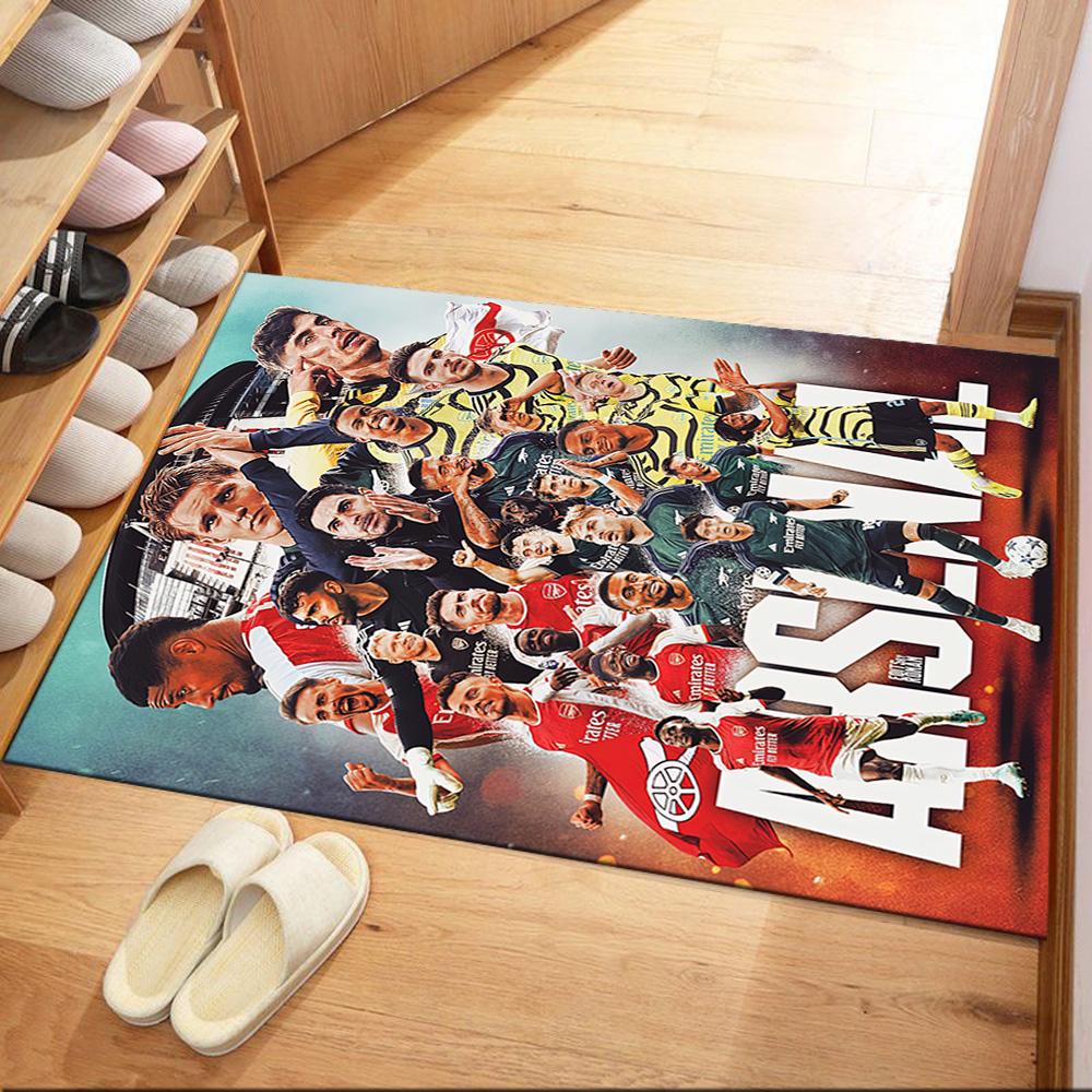 Arsenal Area Rug Perfect for Decorate room Hallway Foyer Dining Room Antislip Carpet Anime Office Decor Perfect Gift for Women/Men