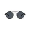 Steampunk Vintage Round Metal Sunglasses Men and Women Hip Hop Stylish Fashion Shades Glamour Trend Designer Shades UV400