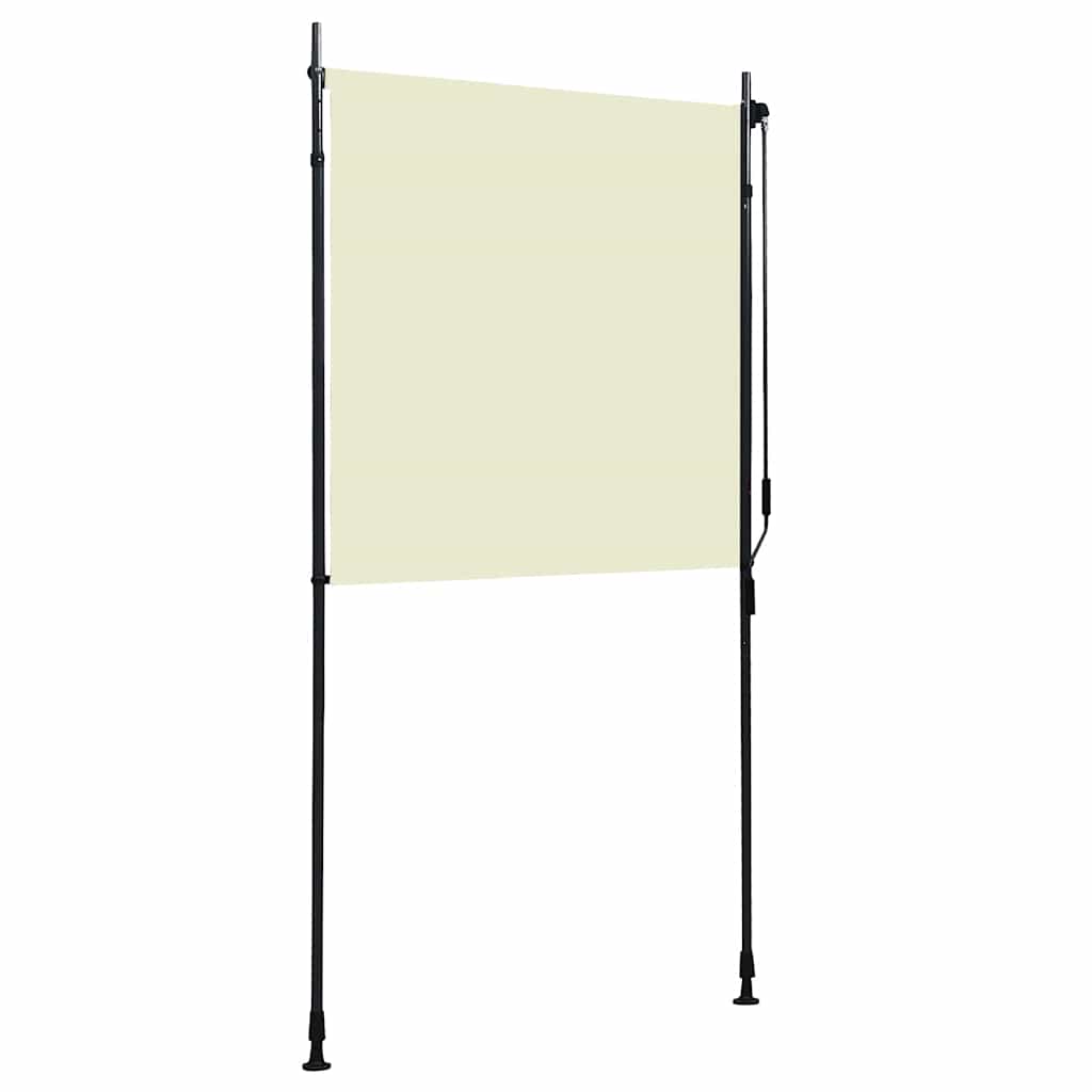 Outdoor Roller Blind 120 x 270 cm Cream