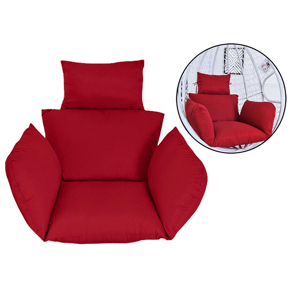 Cushion, Outdoor Egg Seat Cushions Comfortable Hanging Cushion Hammocks Swing - Large