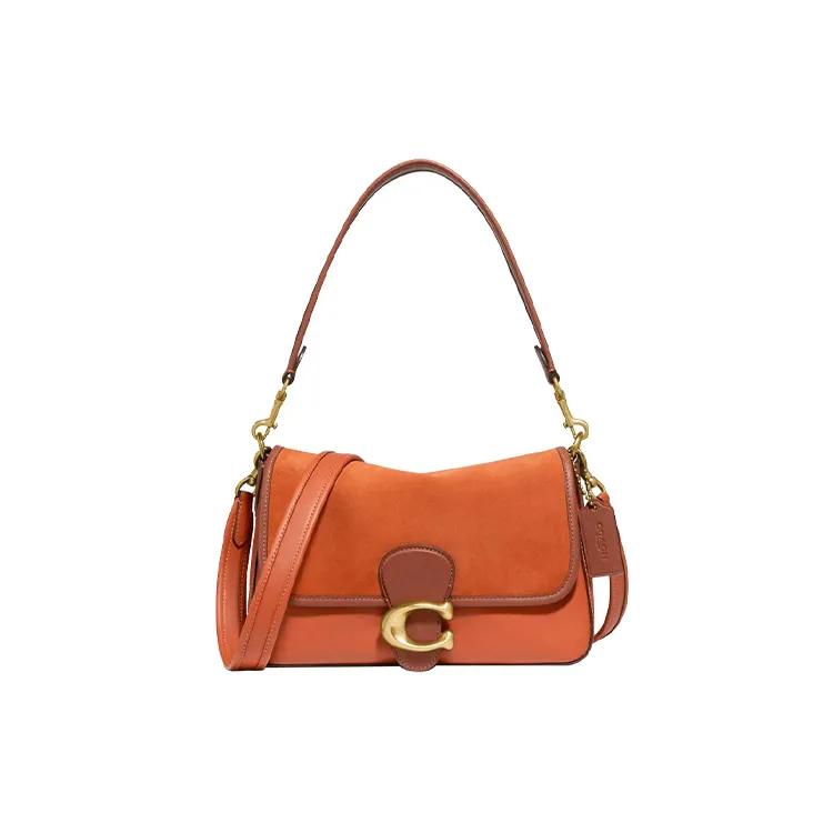 COACH Tabby Leather Suede Shoulder Bag , Soft European Style Portable Crossbody Bag , Shoulder Bag Women's (Unisex) Shoulder Bags