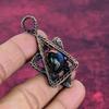 Labradorite Pendant Gemstone Star Jewelry Handmade Copper Wire Wrapped Pendant