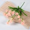 15 Heads Artificial Carnations Flower Real Touch Carnation Flower with Stem for Floral Arrangements DIY Wedding Bouquet Home Table Centerpiece