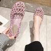 Sapatos Feminino Ladies Flats Hollow Slip On Fashion Female High Quality Sandals Comfortable Summer Footwear 2024 Jelly Shoes