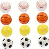 Child Solid Foam Sponge Balls Measuring 6.3CM for Football  Basketball Tennis  And Baseball Creative Theme Party Decoration Kit