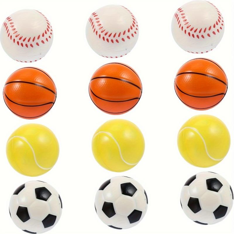 Child Solid Foam Sponge Balls Measuring 6.3CM for Football  Basketball Tennis  And Baseball Creative Theme Party Decoration Kit