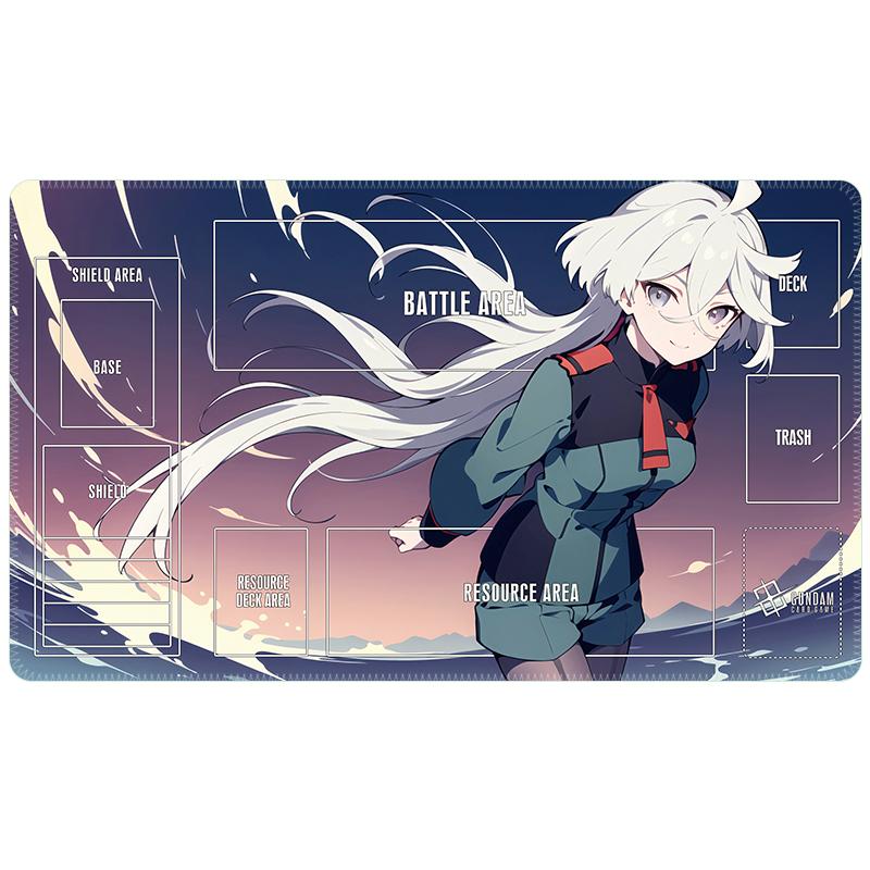 Gundamed Amuro Ray Card Battle Mat Single Player Board Game Card Battle Card Anime Card Gift Toys