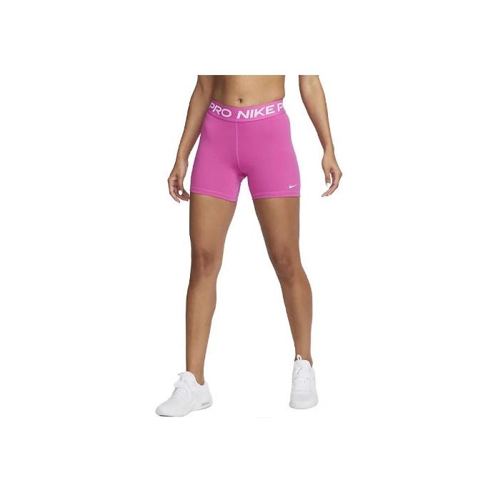 Nike Pro 365 Logo Print High-Waisted Fitness Shorts Women Shorts Purple Red CZ9831-623