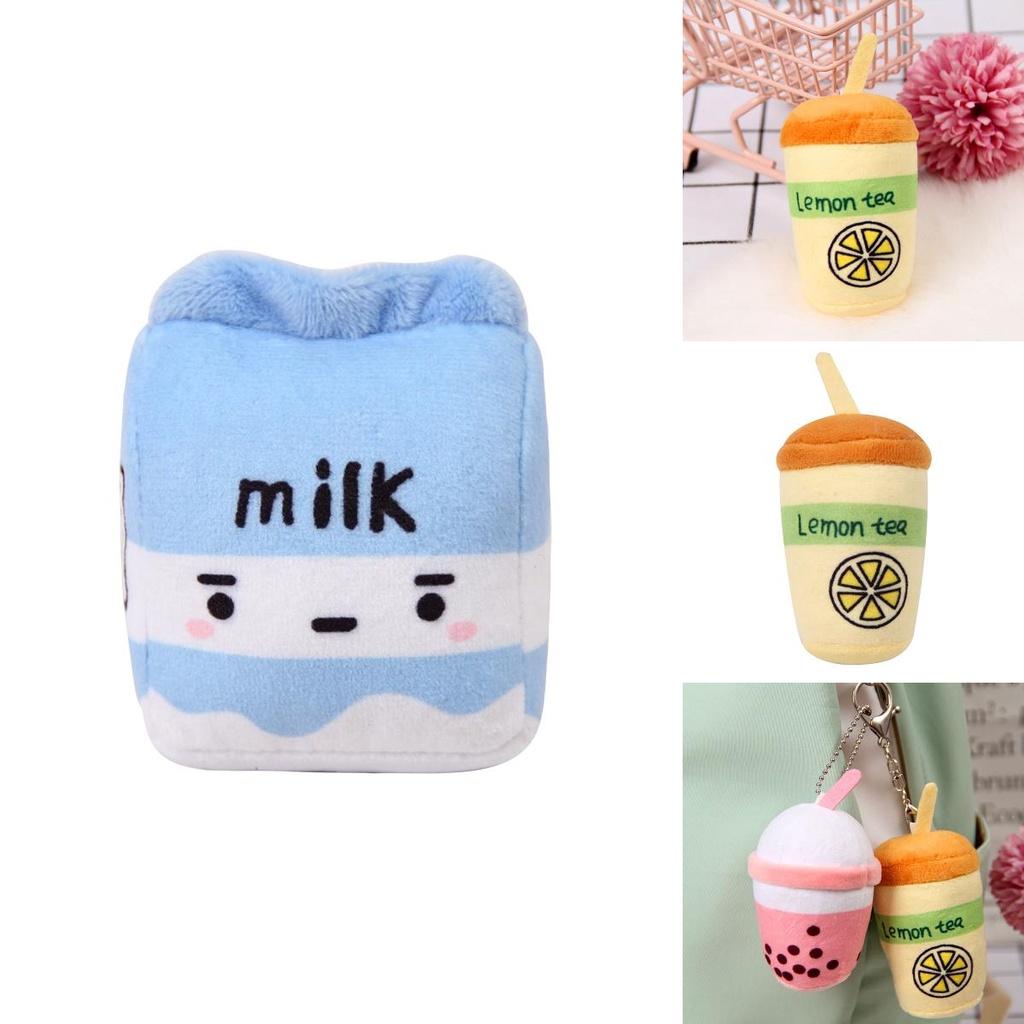 Sweet Bubble Tea Soft Plush Pendant Cute Xmas Gift