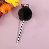 6 Pcs Halloween Pen Pumpkin Ballpoint Pen Smooth Writing Pen 0.7mm Oil Pen Pompoms Ballpoint Pen School Office Supplies